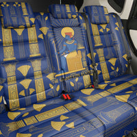 Amun Back Car Seat Cover Ancient Egyptian Hieroglyphic, Pharaoh and Scarab - Wonder Print Shop