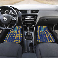 Amun Car Mats Ancient Egyptian Hieroglyphic, Pharaoh and Scarab - Wonder Print Shop