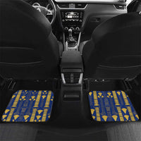 Amun Car Mats Ancient Egyptian Hieroglyphic, Pharaoh and Scarab - Wonder Print Shop