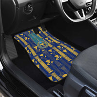 Amun Car Mats Ancient Egyptian Hieroglyphic, Pharaoh and Scarab - Wonder Print Shop