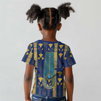 Amun Kid T shirt Ancient Egyptian Hieroglyphic, Pharaoh and Scarab - Wonder Print Shop
