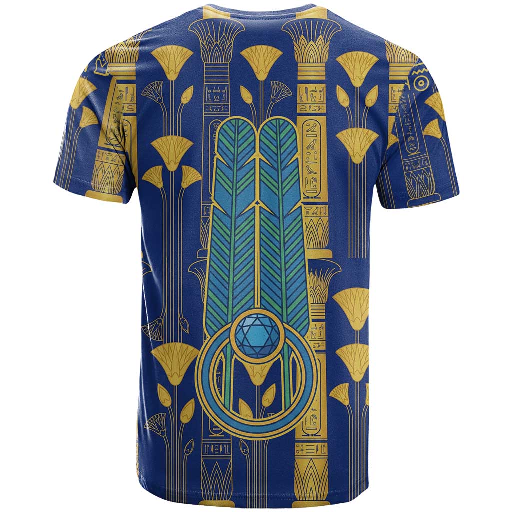 Amun T shirt Ancient Egyptian Hieroglyphic, Pharaoh and Scarab - Wonder Print Shop