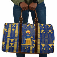 Amun Travel Bag Ancient Egyptian Hieroglyphic, Pharaoh and Scarab - Wonder Print Shop
