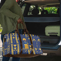 Amun Travel Bag Ancient Egyptian Hieroglyphic, Pharaoh and Scarab - Wonder Print Shop