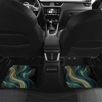 Amun Ancient Egyptian Car Mats with Mystical Smoke Swirl Pattern, Fiery Ram Head, and Hieroglyphic - Wonder Print Shop