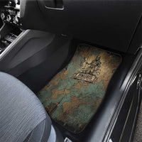 Anubis Car Mats Ancient Egyptian Aged Papyrus, Scales of Justice, and Egyptian Hieroglyph - Wonder Print Shop