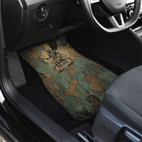 Anubis Car Mats Ancient Egyptian Aged Papyrus, Scales of Justice, and Egyptian Hieroglyph - Wonder Print Shop