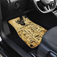 Apis Car Mats Ancient Egyptian Papyrus Map, Egyptian Crown Bull Illustration - Wonder Print Shop