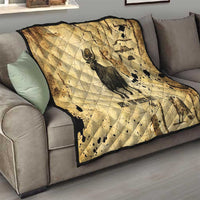 Apis Quilt Ancient Egyptian Papyrus Map, Egyptian Crown Bull Illustration - Wonder Print Shop