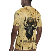 Apis Rugby Jersey Ancient Egyptian Papyrus Map, Egyptian Crown Bull Illustration - Wonder Print Shop