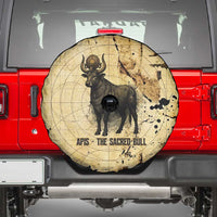 Apis Spare Tire Cover Ancient Egyptian Papyrus Map, Egyptian Crown Bull Illustration - Wonder Print Shop