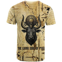 Apis T shirt Ancient Egyptian Papyrus Map, Egyptian Crown Bull Illustration - Wonder Print Shop