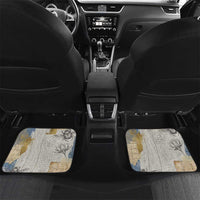 Apis Ancient Egyptian Car Mats with Beige-Gray Hieroglyphic, Ornate Bull Head, and Gold-Blue Typography - Wonder Print Shop