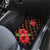 Uganda Car Mats with Hibiscus Flower Pattern and The Pearl of Africa Text