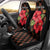 Uganda Car Seat Cover with Hibiscus Flower Pattern and The Pearl of Africa Text