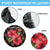Uganda Spare Tire Cover with Hibiscus Flower Pattern and The Pearl of Africa Text