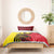 Uganda Bedding Set with African Wildlife Elephant Lion and Crane in Tribal Pattern Design