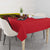 Uganda Tablecloth with African Wildlife Elephant Lion and Crane in Tribal Pattern Design