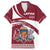 Latvia Family Matching Short Sleeve Bodycon Dress and Hawaiian Shirt with National Coat of Arms and Traditional Folk Patterns