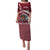 Latvia Puletasi with National Coat of Arms and Traditional Folk Patterns