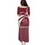 Latvia Puletasi with National Coat of Arms and Traditional Folk Patterns