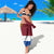 Latvia Sarong with Three Stars Design and Traditional Pattern Details