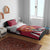 Latvia Bedding Set with Freedom Monument and Doves Graphic – 18 November 1918 Design
