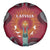 Latvia Spare Tire Cover with Freedom Monument and Doves Graphic – 18 November 1918 Design