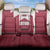 Latvia Back Car Seat Cover with National Coat of Arms and Knit Pattern – Three Stars One Heart Design