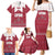 Latvia Family Matching Mermaid Dress and Hawaiian Shirt with National Coat of Arms and Knit Pattern – Three Stars One Heart Design