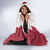 Latvia Hooded Blanket with National Coat of Arms and Knit Pattern – Three Stars One Heart Design