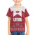 Latvia Kid Hawaiian Shirt with National Coat of Arms and Knit Pattern – Three Stars One Heart Design