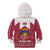 Latvia Kid Hoodie with National Coat of Arms and Knit Pattern – Three Stars One Heart Design
