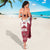 Latvia Sarong with National Coat of Arms and Knit Pattern – Three Stars One Heart Design