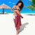 Latvia Sarong with National Coat of Arms and Knit Pattern – Three Stars One Heart Design