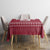 Latvia Tablecloth with National Coat of Arms and Knit Pattern – Three Stars One Heart Design