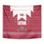 Latvia Tapestry with National Coat of Arms and Knit Pattern – Three Stars One Heart Design