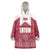 Latvia Wearable Blanket Hoodie with National Coat of Arms and Knit Pattern – Three Stars One Heart Design