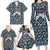Latvia Family Matching Long Sleeve Bodycon Dress and Hawaiian Shirt with Margrietina Daisy and Ethnic Pattern – Latvia in Bloom Floral Design