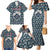 Latvia Family Matching Mermaid Dress and Hawaiian Shirt with Margrietina Daisy and Ethnic Pattern – Latvia in Bloom Floral Design