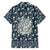 Latvia Family Matching Puletasi and Hawaiian Shirt with Margrietina Daisy and Ethnic Pattern – Latvia in Bloom Floral Design