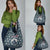 Latvia Grocery Bag with Margrietina Daisy and Ethnic Pattern – Latvia in Bloom Floral Design