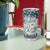 Latvia Tumbler Cup with Margrietina Daisy and Ethnic Pattern – Latvia in Bloom Floral Design