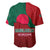 Bangladesh Baseball Jersey with National Flag Design and Bengali Script