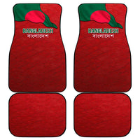 Bangladesh Car Mats with National Flag Design and Bengali Script