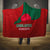 Bangladesh Hooded Blanket with National Flag Design and Bengali Script