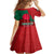 Bangladesh Kid Short Sleeve Dress with National Flag Design and Bengali Script