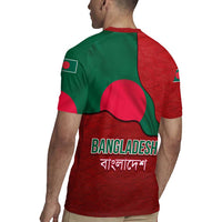 Bangladesh Rugby Jersey with National Flag Design and Bengali Script