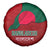 Bangladesh Spare Tire Cover with National Flag Design and Bengali Script