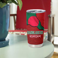 Bangladesh Tumbler Cup with National Flag Design and Bengali Script